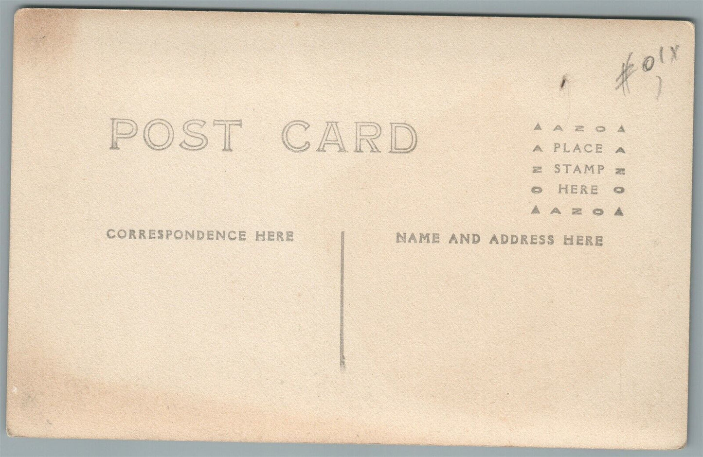 BLAINE ME MAIN STREET ANTIQUE REAL PHOTO POSTCARD RPPC