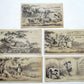 WHEAT BITTERS COMPANY NEW YORK 5 ANTIQUE VICTORIAN TRADE CARDS ADVERTISING