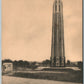 MENLO PARK NJ THOMAS EDISON MONUMENT VINTAGE POSTCARD