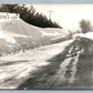 YOUNG'S GAP NY WINTER 1944-45 VINTAGE REAL PHOTO POSTCARD RPPC