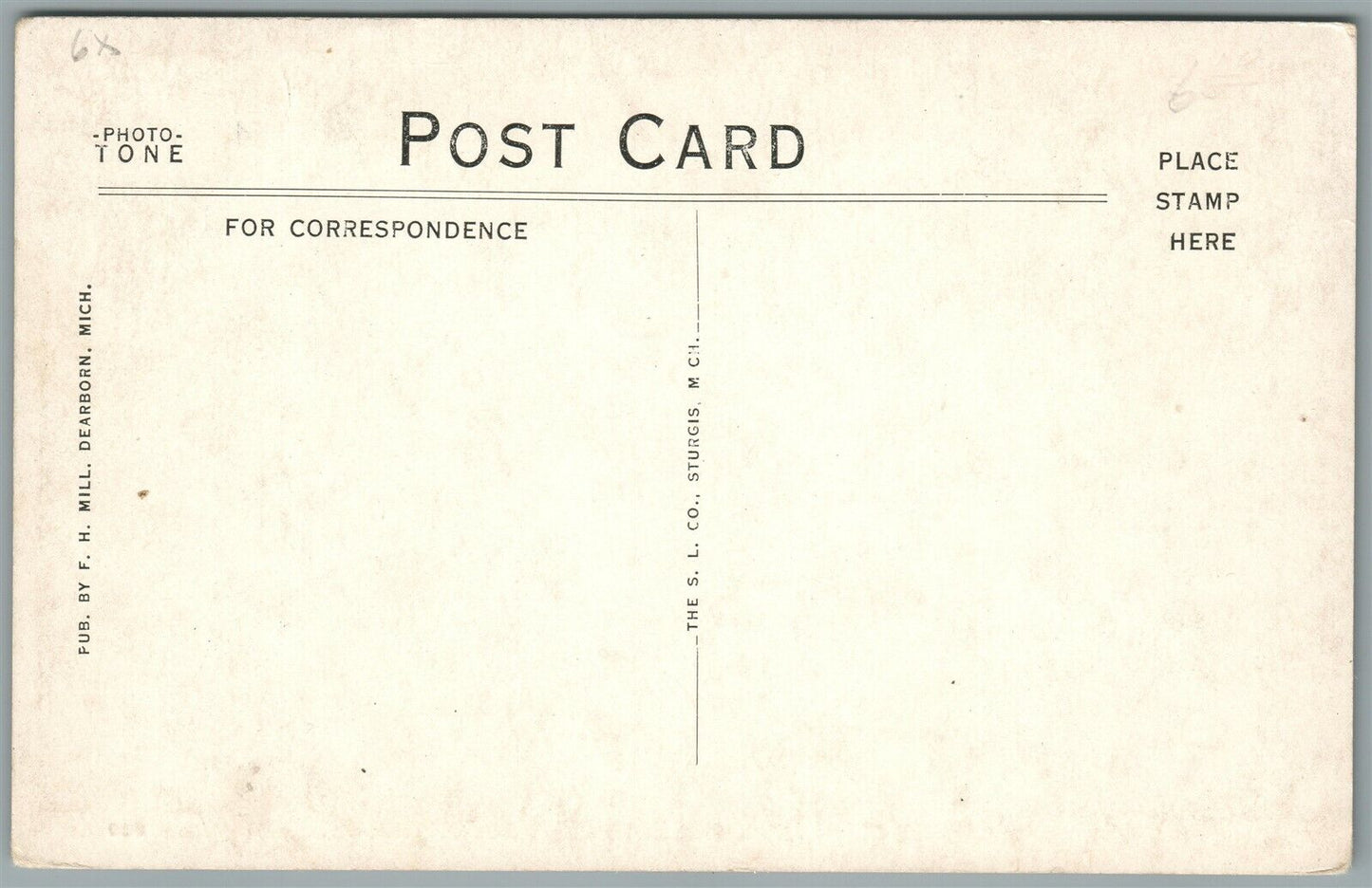 DETROIT MI BELLE ISLE & NAVAL TRAINING SHIP ANTIQUE POSTCARD