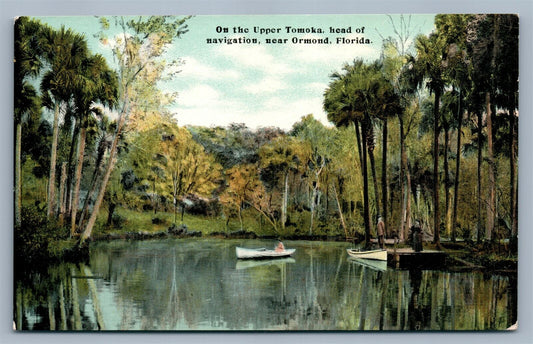 ORMOND FL UPPER TOMOKA ANTIQUE POSTCARD