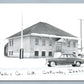 CASCADE ID VALLEY COUNTY COURT HOUSE VINTAGE REAL PHOTO POSTCARD RPPC