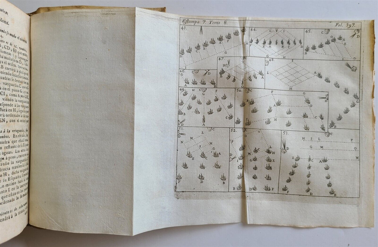 1727 MATHEMATICS in SPANISH Compendio mathematico antique ASTRONOMY GEOGRAPHY