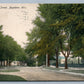 APPLETON WI PROSPECT STREET 1908 ANTIQUE POSTCARD