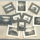 McINTIRE IA VIEWS PHOTOGRAPHS DISPLAY 1908 ANTIQUE REAL PHOTO POSTCARD RPPC