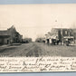 HARPER KS MAIN STREET ANTIQUE REAL PHOTO POSTCARD RPPC