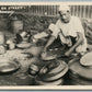 INDIA BOMBAY TINNING ON STREET VINTAGE REAL PHOTO POSTCARD RPPC