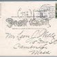 FULTON NY VIEW FROM WEST SIDE UNDIVIDED ANTIQUE POSTCARD