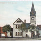 CONGREGATION CHURCH KANE PA 1913 ANTIQUE POSTCARD