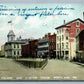 PORTLAND ME BOOTHBY SQUARE & CUSTOM HOUSE ANTIQUE POSTCARD