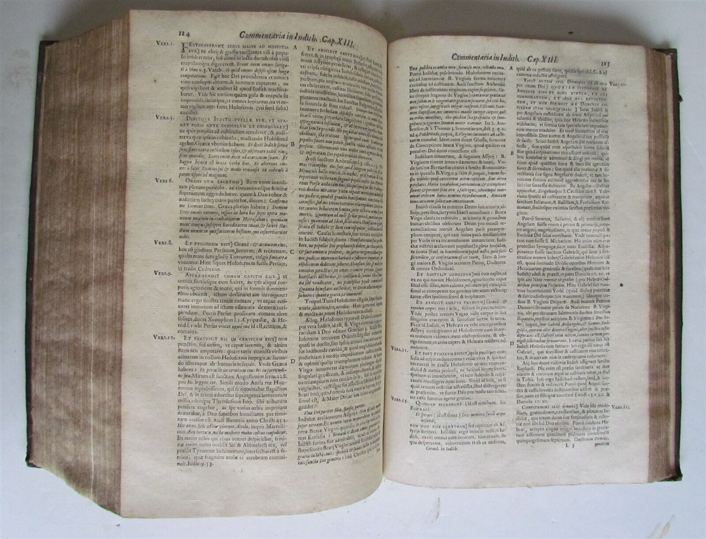 1664 BIBLE TORAH COMMENTARY OLD TESTAMENT IOSUE IUDICUM RUTH antique FOLIO