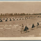 US ARMY CAMP PHILIPPINES ANTIQUE REAL PHOTO POSTCARD RPPC