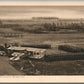 GERMAN AIRDROME BIPLANE AIRPLANE ANTIQUE POSTCARD