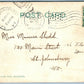 AMHERST MA COLLEGE PRATT FIELD ANTIQUE POSTCARD