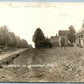 FENNIMORE WI RESIDENCE STREET ANTIQUE REAL PHOTO POSTCARD RPPC