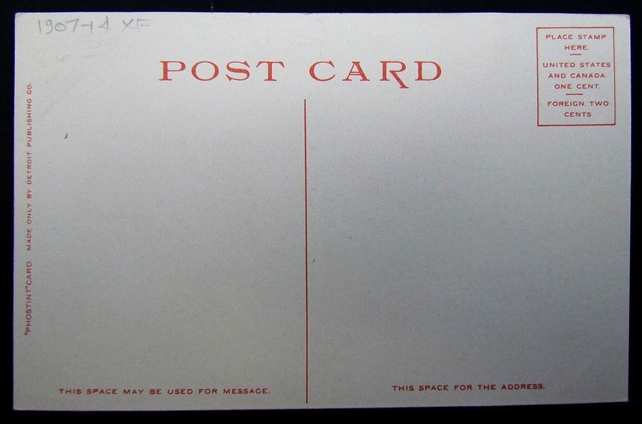 VINTAGE POSTCARD - HUNTINGTON MASSACHUSETTS train railroad railway
