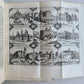 1713 ROME MODERNE antique ILLUSTRATED 5 VOLUMES