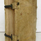 1563 PROPHET ISAIAH COMMENTRAY ANTIQUE PIGSKIN BOUND w/ CLASPS 16th century