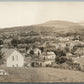 BARRE VT FROM PLEASANT STREET ANTIQUE REAL PHOTO POSTCARD RPPC