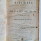 1861 BIBLE in ENGLISH ANTIQUE OLD & NEW TESTAMENTS Americana CIVIL WAR ERA