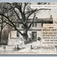 COUNCIL GROVE KS POST OFFICE OAK 1956 VINTAGE REAL PHOTO POSTCARD RPPC