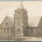 EDIE PA CASEBEER LUTHERAN CHURCH ANTIQUE REAL PHOTO POSTCARD RPPC