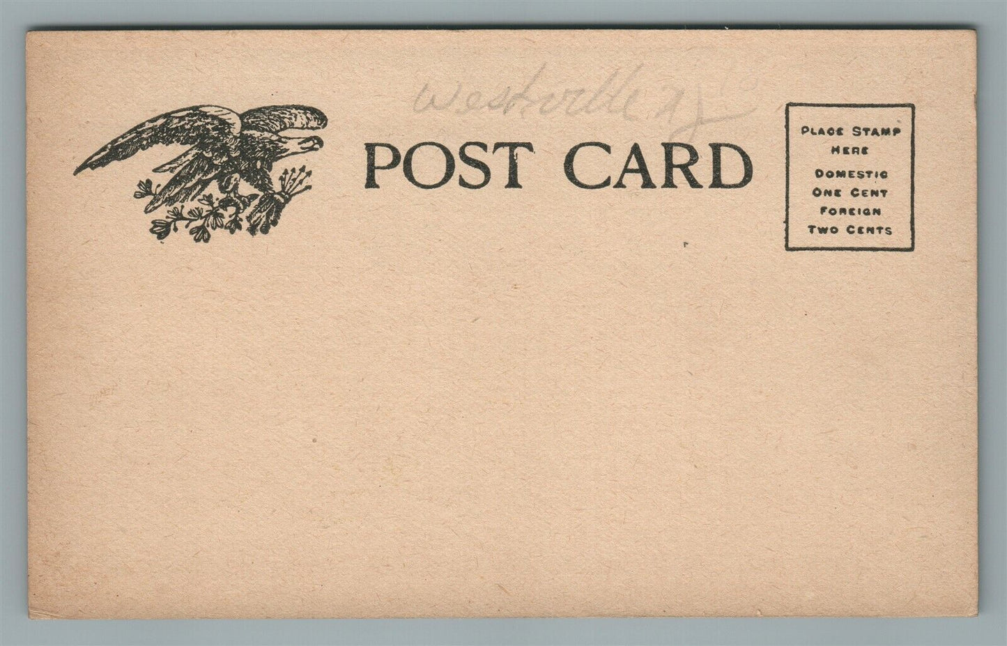 WESTVILLE WASHINGTON PARK ON DELAWARE NJ FAMOUS PIER ANTIQUE POSTCARD
