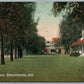 GLOVERSVILLE NY FIRST AVENUE ANTIQUE POSTCARD
