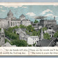 WASHINGTON PA PANORAMIC VIEW ANTIQUE POSTCARD