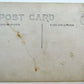 RPPC 1911 VINTAGE PHOTO POSTCARD RAILWAY STATION FLOOD WILMERDING PA railroad