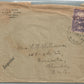 BELGIAN CONGO EAST AFRICA to FLORIDA USA 1914 VINTAGE COVER w/ STAMP