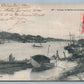 SAIGON VIETNAM VILLAGE DE PECHEURS ANNAMITES ANTIQUE POSTCARD HO CHI MINH CITY