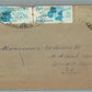 BELGIAN CONGO to USA VINTAGE COVER w/ STAMPS