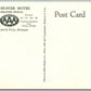ROCHESTER PA PENN-BEAVER HOTEL AAA RECOMMENDED ADVERTISING ANTIQUE POSTCARD