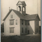 COPENHAGEN NY OLD HIGH SCHOOL ANTIQUE REAL PHOTO POSTCARD RPPC