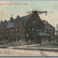 MUSCATINE IA HERSHEY MEMORIAL HOSPITAL ANTIQUE POSTCARD