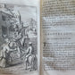 1716 DON QUIXOTE DE LA MANCHE 2 VOLS antique ILLUSTRATED RARE FRENCH EDITION