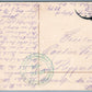 GERMAN WWI 1917 MILITARY POST ANTIQUE POSTCARD ZERSCHOSSENES HERRSCHAFTSGUT