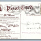 CHOCOLATE ADVERTISING GREENFIELDS SON & CO. NEW YORK ANTIQUE POSTCARD