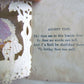 ANTIQUE ROMANTIC MESSAGE CARD LACE FOIL SMALL SIZE