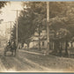 GARLAND PA STREET SCENE ANTIQUE REAL PHOTO POSTCARD RPPC