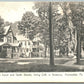 HONESDALE PA COURT & 10th STREET 1908 ANTIQUE POSTCARD
