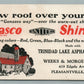 PLEASANTVILLE NJ GENASCO SHINGLES ADVERTISING VINTAGE CARD