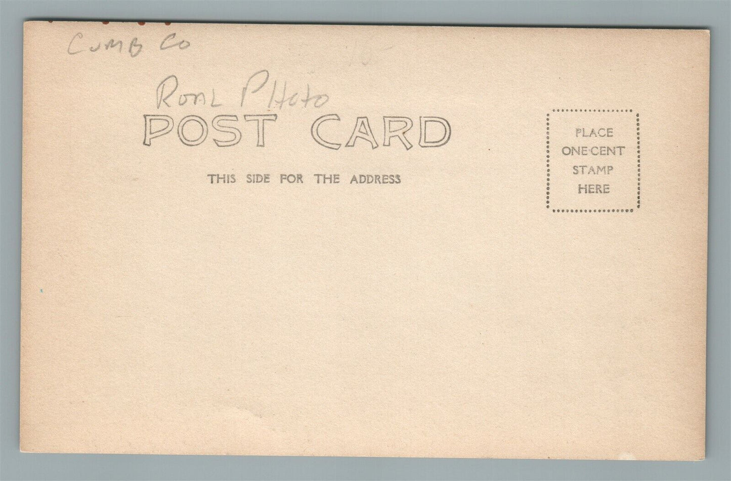 BRIDGETON NJ CITY PARK ANTIQUE REAL PHOTO POSTCARD RPPC