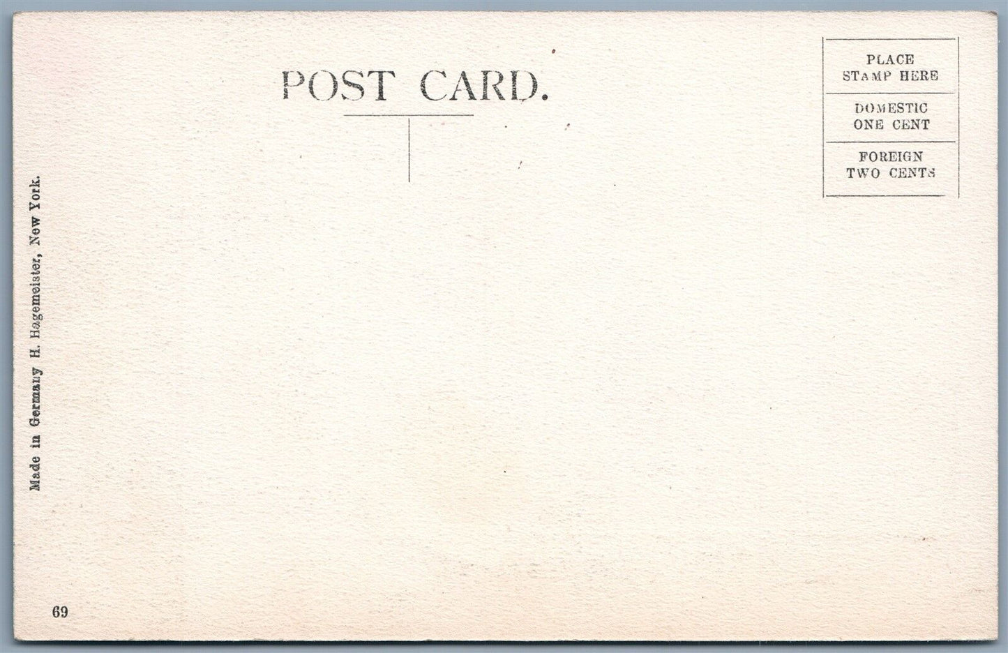 NEW YORK NY WHITEHALL BUILDING & No.1 BROADWAY ANTIQUE POSTCARD