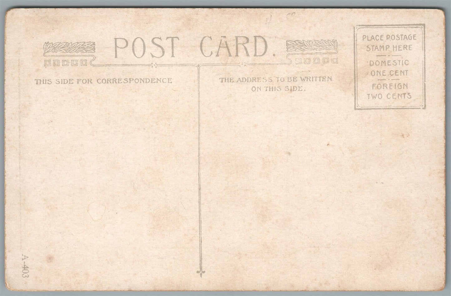 KIDS PATRIOTS w/ AMERICAN FLAGS ANTIQUE POSTCARD