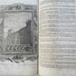 1751 PIGSKIN BINDING BIBLE BIBLIA SACRA FOLIO 9.5 x 15" antique ILLUSTRATED