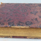 PHOTO ALBUM VICTORIAN antique with 20 PHOTOS nice embossed leather binding 19 c.