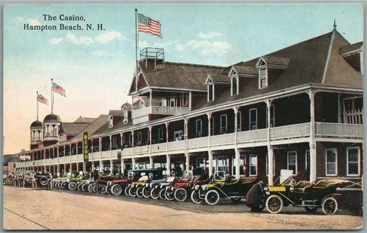 HAMPTON BEACH NH THE CASINO ANTIQUE POSTCARD